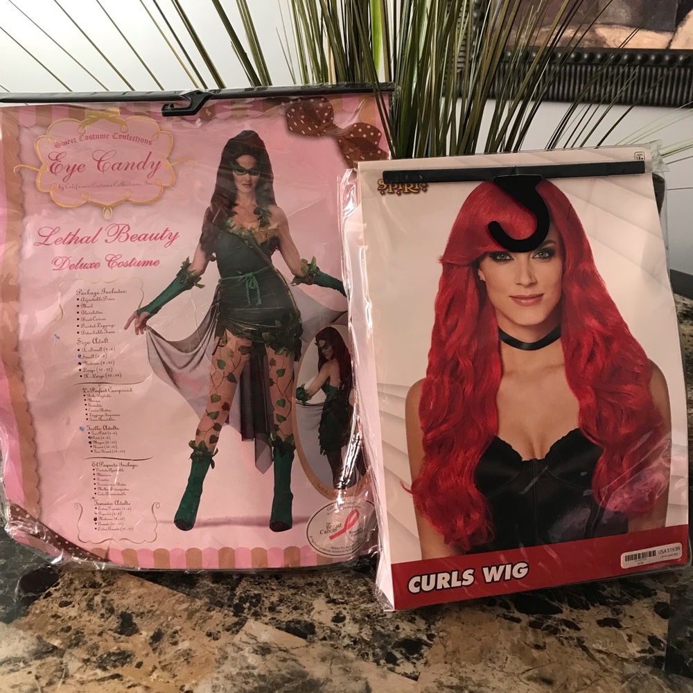 Poison Ivy Halloween costume!